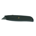Picture for category <p>Retractable <strong>utility knife </strong>has an ergonomic handle with an overlock nose for blade stability.</p>
<ul>
<li>Constructed from high quality die cast metal.</li>
<li>Ergonomic handle.</li>
<li>Overlock nose for blade stability.</li>
<li>Includes 3 #KN210 standard <a title="Standard utility blades" href="http://www.usapackaging.net/p/12481/standard-utility-blades"><strong>utility blades</strong></a>.</li>
</ul>