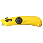 Picture for category <p>Spring-back safety in a lightweight, durable utility knife.</p>
<ul style="list-style-type: square;">
<li>Ergonomic body features ambidextrous three button design.</li>
<li>Universal right or left and top powercut.</li>
<li>No tools needed for blade change.</li>
<li>Includes one <a href="http://www.usapackaging.net/p/12483/safety-point-blades"><strong>Safety Point Blade</strong></a>.</li>
<li>Additional blades sold separately</li>
</ul>