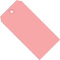 Picture of 2 3/4" x 1 3/8" Pink 13 Pt. Shipping Tags