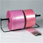 Picture for category <p>Poly Tubing offers the luxury of a custom fit poly bag and the flexibility of a wide variety of bag sizes without the inventory expense.</p>
<ul>
<li>Make your own custom size anti-static poly bags.</li>
<li>Simply cut tubing to desired length, insert product and heat seal both ends.</li>
<li>Pink anti-static polyethylene film provides excellent static discharge protection.</li>
</ul>