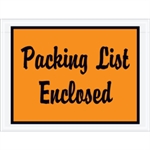 Picture for category <p>Pressure sensitive packing list envelopes secure and protect documents that are attached to the outside of shipments.</p>
<ul>
<li>Full face, colored Packing List Envelopes are pre-printed with "Packing List Enclosed" in script font on heavy 2 Mil poly.</li>
<li>Hot melt adhesive backing provides strong adhesion to paper and corrugated products.</li>
<li>Envelopes open along the first dimension.</li>
<li>1000 per case.</li>
</ul>