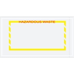 Picture for category 5 1/2" x 10" Yellow Border-"Hazardous Waste" Document Envelopes