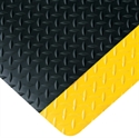 Picture of 3' x 5' Black/Yellow Diamond Plate Anti-Fatigue Mat