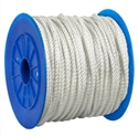 Picture of 1/2" 5,670 lb 600' White Twisted Nylon Rope