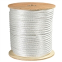 Picture of 1/2" 3,900 lb 500' White Solid Braided Nylon Rope
