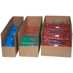 Picture for category <p><strong>Stops products from falling off of warehouse racks.</strong></p>
<ul>
<li>Durable one-piece construction.</li>
<li>Made from 200#/Ect-32, c-flute, kraft corrugated.</li>
<li>Ideal for organizing products in warehouse racks.</li>
</ul>
<p><strong><br /></strong></p>