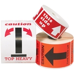 Picture for category <p>Pre-printed pressure-sensitive labels.<br />Ensure proper <strong>handling of shipments</strong>, call attention to contents and eliminate need to <strong>handwrite instructions</strong>.<br />500 per roll.</p>