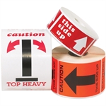 Shipping & Handling Labels Picture for category <p>Pre-printed pressure-sensitive labels.<br />Ensure proper <strong>handling of shipments</strong>, call attention to contents and eliminate need to <strong>handwrite instructions</strong>.<br />500 per roll.</p>