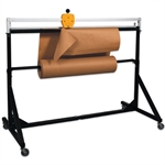 Picture for category <p>Stores and cuts bubble, foam, paper and <strong>plastic rolls</strong>.<br />Accommodates rolls up to 48" wide.<br />Stand is constructed from 1 1/2", 16 gauge steel tubing.<br />Supports up to 300 pounds.<br /><strong>Rotary sheer cutter</strong> cuts in both directions.<br />Casters are available to make stand portable.<br />Stand, cutter and casters each sold separately.</p>