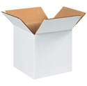 Picture of 6" x 6" x 6" White Corrugated Boxes