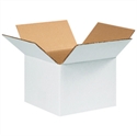Picture of 8" x 8" x 6" White Corrugated Boxes
