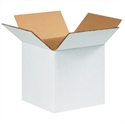Picture of 8" x 8" x 8" White Corrugated Boxes