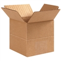 Picture of 4" x 4" x 4" Multi-Depth Corrugated Boxes