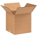 Picture of 9" x 9" x 9" Multi-Depth Corrugated Boxes