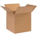 Picture of 10" x 10" x 10" Multi-Depth Corrugated Boxes