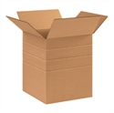 Picture of 10" x 10" x 12" Multi-Depth Corrugated Boxes