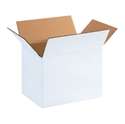 Picture of 11" x 8" x 12" White Corrugated Boxes