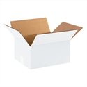 Picture of 12" x 10" x 6" White Corrugated Boxes
