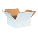 Picture of 12" x 12" x 6" White Corrugated Boxes