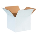 Picture of 12" x 12" x 10" White Corrugated Boxes