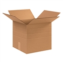 Picture of 12 1/2" x 12 1/2" x 12" Multi-Depth Corrugated Boxes