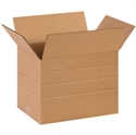 Picture of 14" x 10" x 10" Multi-Depth Corrugated Boxes