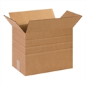 Picture of 14 1/2" x 8 3/4" x 12" Multi-Depth Corrugated Boxes