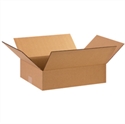 Picture of 15" x 12" x 4" Flat Corrugated Boxes