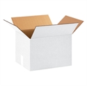 Picture of 15" x 12" x 10" White Corrugated Boxes