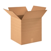 Picture of 16" x 16" x 16" Multi-Depth Corrugated Boxes