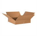 Picture of 17" x 17" x 4" Flat Corrugated Boxes