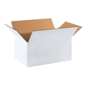 Picture of 17 1/4" x 11 1/4" x 8" White Corrugated Boxes