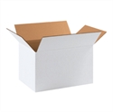 Picture of 17 1/4" x 11 1/4" x 10" White Corrugated Boxes