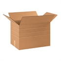 Picture of 17 1/4" x 11 1/4" x 12" Multi-Depth Corrugated Boxes