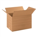 Picture of 17 1/4" x 11 1/2" x 11" Multi-Depth Corrugated Boxes