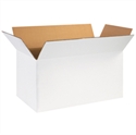 Picture of 24" x 12" x 12" White Corrugated Boxes