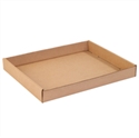 Picture of 15" x 12" x 1 3/4" Kraft Corrugated Trays