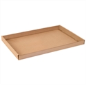 Picture of 24" x 15" x 1 3/4" Kraft Corrugated Trays