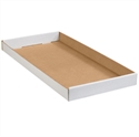 Picture of 24" x 12" x 1 3/4" White Corrugated Trays