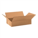 Picture of 19" x 12" x 4" Flat Corrugated Boxes