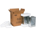 Picture of 11 3/8" x 8 3/16" x 12 3/8" 2 - 1 Gallon F-Style Shipper Kit