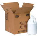 Picture of 12 1/16" x 12 1/16" x 12 3/4" 4 - 1 Gallon Plastic Jug Haz Mat Boxes