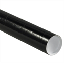 Picture of 3" x 12" Black Mailing Tubes with Caps