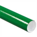 Picture of 3" x 12" Green Mailing Tubes with Caps