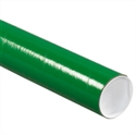 Picture of 3" x 18" Green Mailing Tubes with Caps