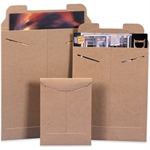 Picture for category <p>Strong chipboard mailers protect photos and documents during shipping.</p>
<ul>
<li>Manufactured from .036 kraft chipboard.</li>
<li>Light-weight to save on postage.</li>
<li>No additional stiffeners needed.</li>
<li>Tab lock closure.</li>
<li>Sold in case quantities.</li>
</ul>