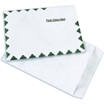 Picture for category <p>Tyvek&reg; envelopes provide superior puncture, tear and moisture protection.</p>
<ul>
<li>Constructed from 14 lb. olefin.</li>
<li>Ten times stronger than paper envelopes.</li>
<li>Feature self-seal closure.</li>
<li>Available in plain, First Class and Air Mail printed borders.</li>
<li>100 per case.</li>
</ul>