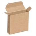 Picture of 3" x 7/8" x 3" Kraft Reverse Tuck Folding Cartons