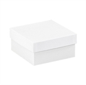 Picture of 6" x 6" x 3" White Deluxe Gift Box Bottoms