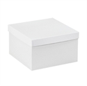 Picture of 10" x 10" x 6" White Deluxe Gift Box Bottoms